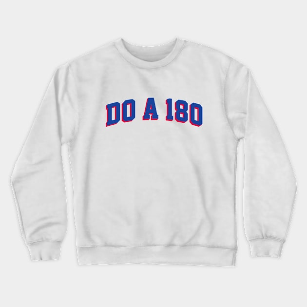 Do A 180, Arch - White Crewneck Sweatshirt by KFig21